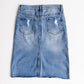 Tiana Distressed Denim Midi Skirt IC Skirts