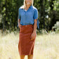 Tie Sleeve Button Up Blouse - FINAL SALE Tops