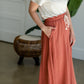 Tie Waist Knit Maxi Skirt Skirts