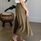 Tie Waist Knit Maxi Skirt Skirts