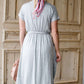 Tie Waist Knit Midi Dress Dresses