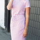 Tied Waist Striped Midi Dress - FINAL SALE Dresses