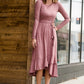 Tiered Ruffle Midi Dress-FINAL SALE Dresses