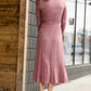Tiered Ruffle Midi Dress-FINAL SALE Dresses
