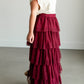 Tiered Tulle Maxi Skirt FF Skirts