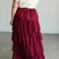 Tiered Tulle Maxi Skirt FF Skirts