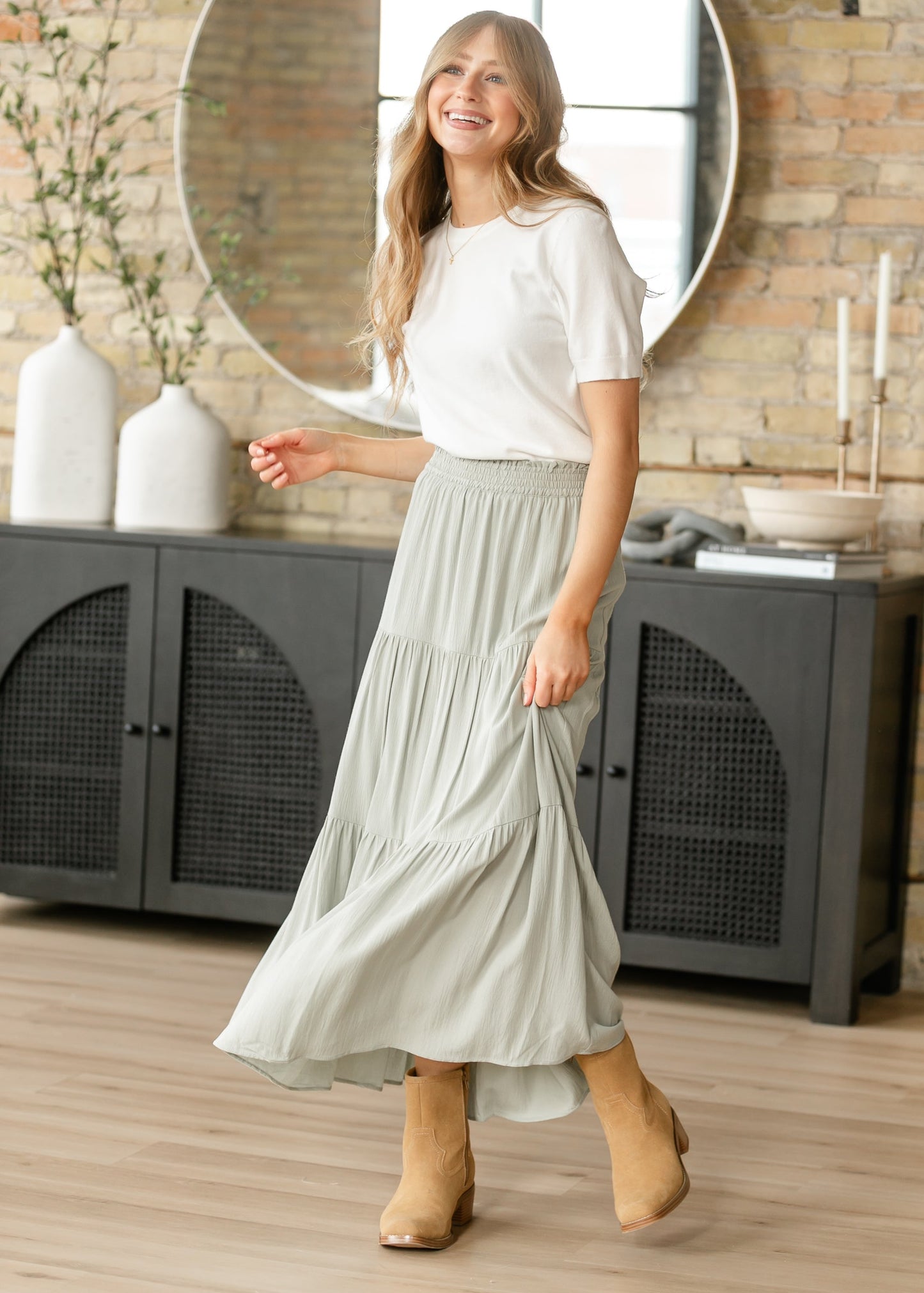 Timeless Short Sleeve Knit Sweater FF Tops