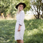 Tiny Floral Detail Midi Dress - FINAL SALE Dresses
