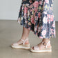TOMS® Diana Pink Wedge Sandal Shoes