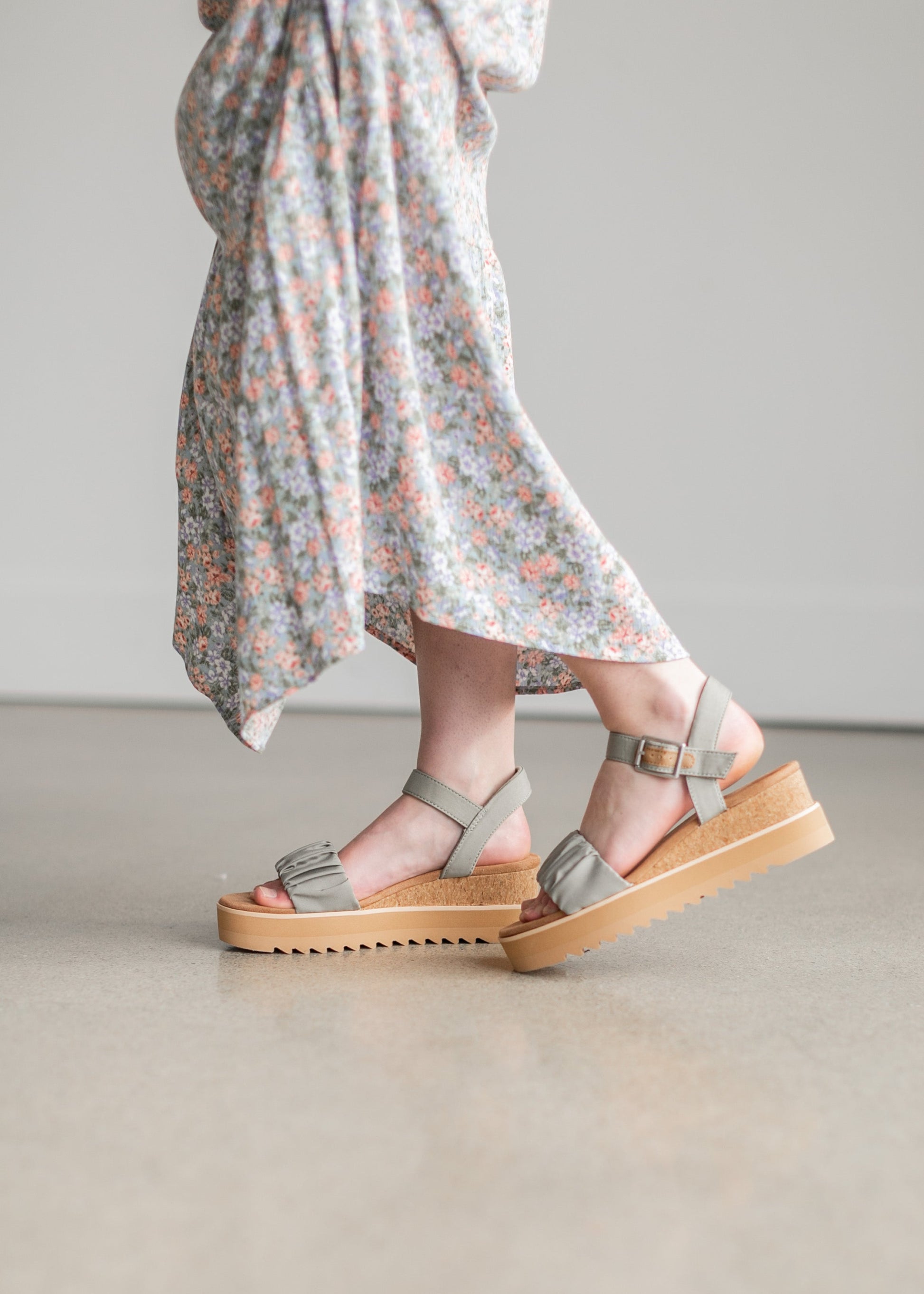 TOMS® Diana Sage Wedge Sandal Shoes