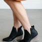 TOMS® Everly Leather Cutout Bootie Shoes