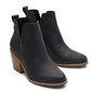 TOMS® Everly Leather Cutout Bootie Shoes