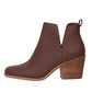 TOMS® Everly Leather Cutout Bootie Shoes