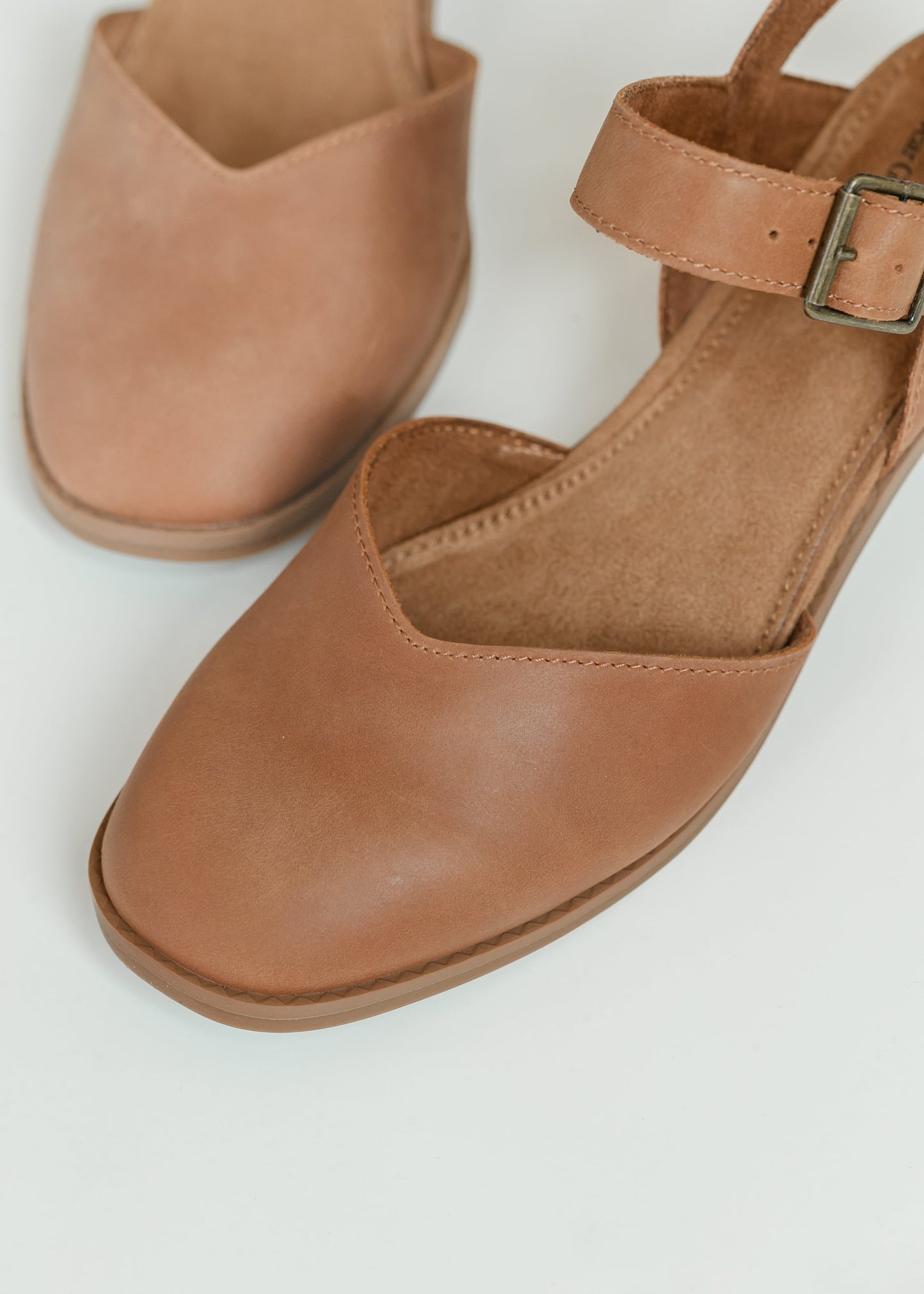 TOMS® Jaclyn Leather Heel Shoes