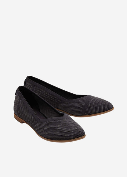 TOMS® Jutti Neat Flats Shoes Black / 6.5