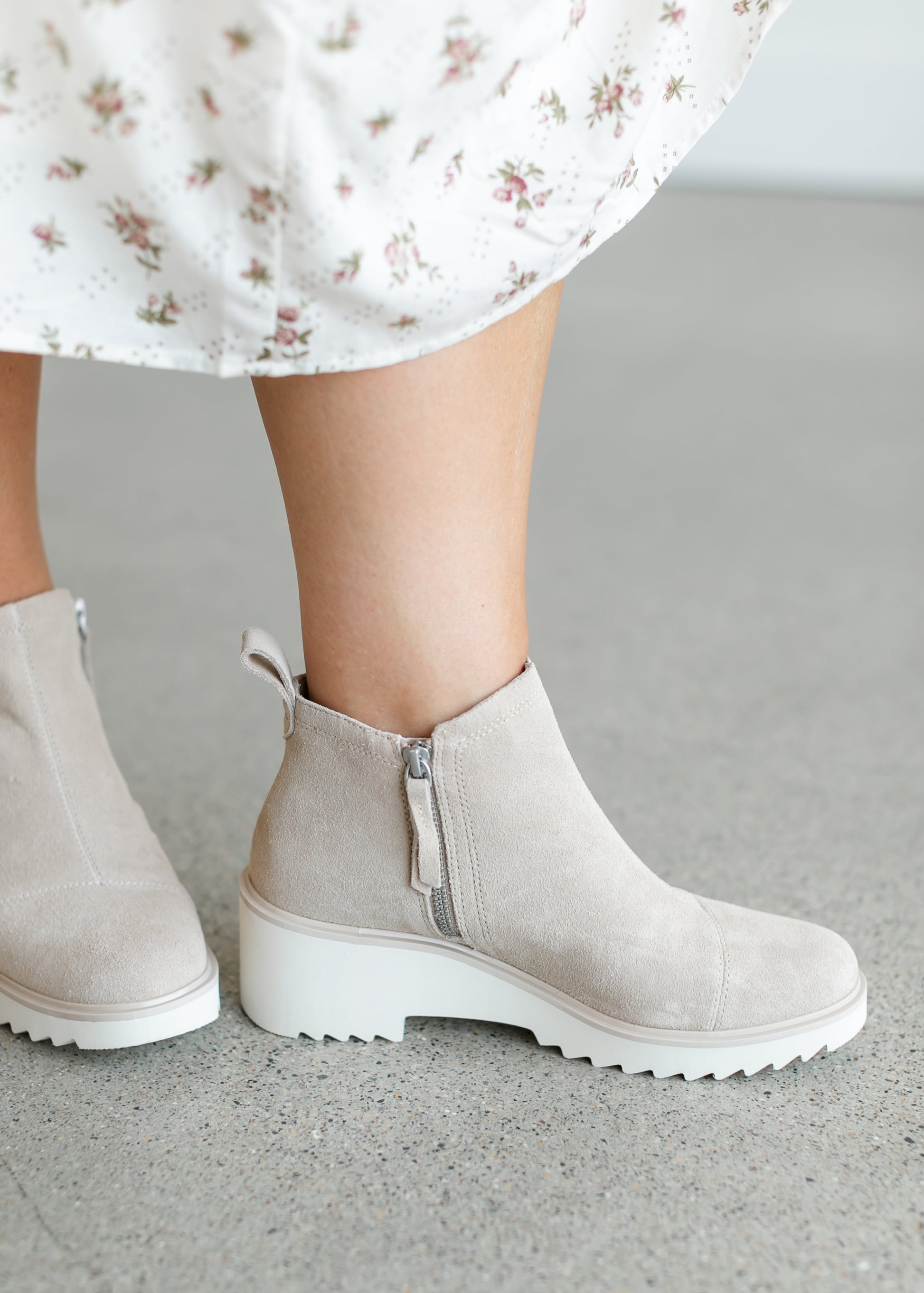 TOMS®  Maude Wedge Bootie Shoes