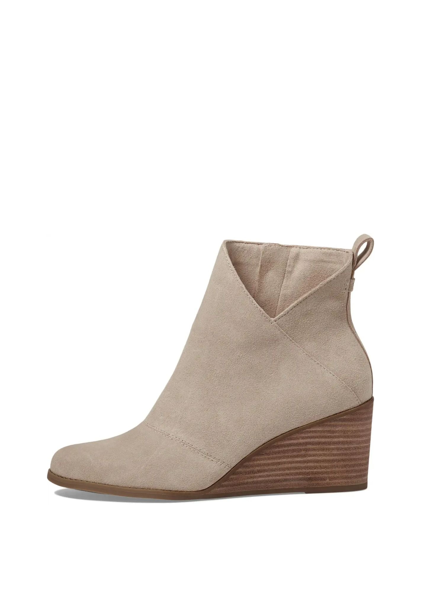 TOMS® Sutton Suede Wedge Boot Shoes