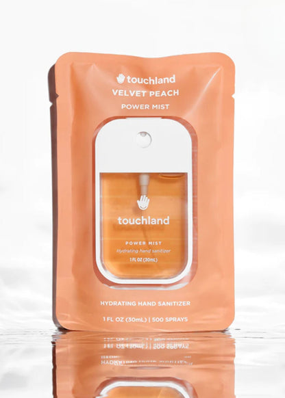 Touchland Power Mist Hand Sanitizer Gifts Velvet Peach