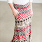Tribal Stretch Maxi Skirt - FINAL SALE Skirts