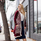 Tribal Zip Up Duster Cardigan - FINAL SALE Layering Essentials
