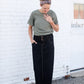 Triple Button Long A-Line Denim Skirt - FINAL SALE Skirts