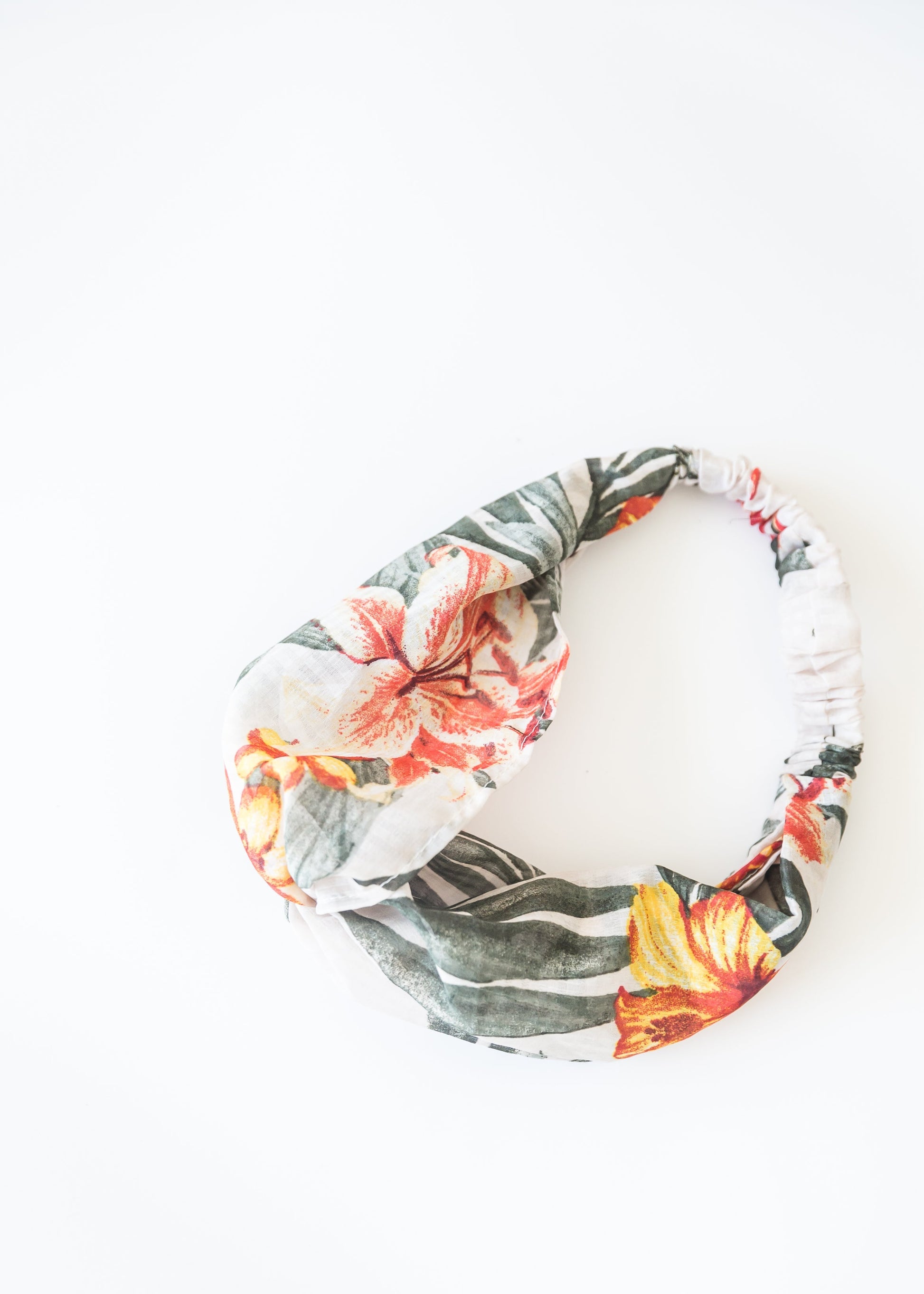 Tropical Floral Knotted Headband Accessories