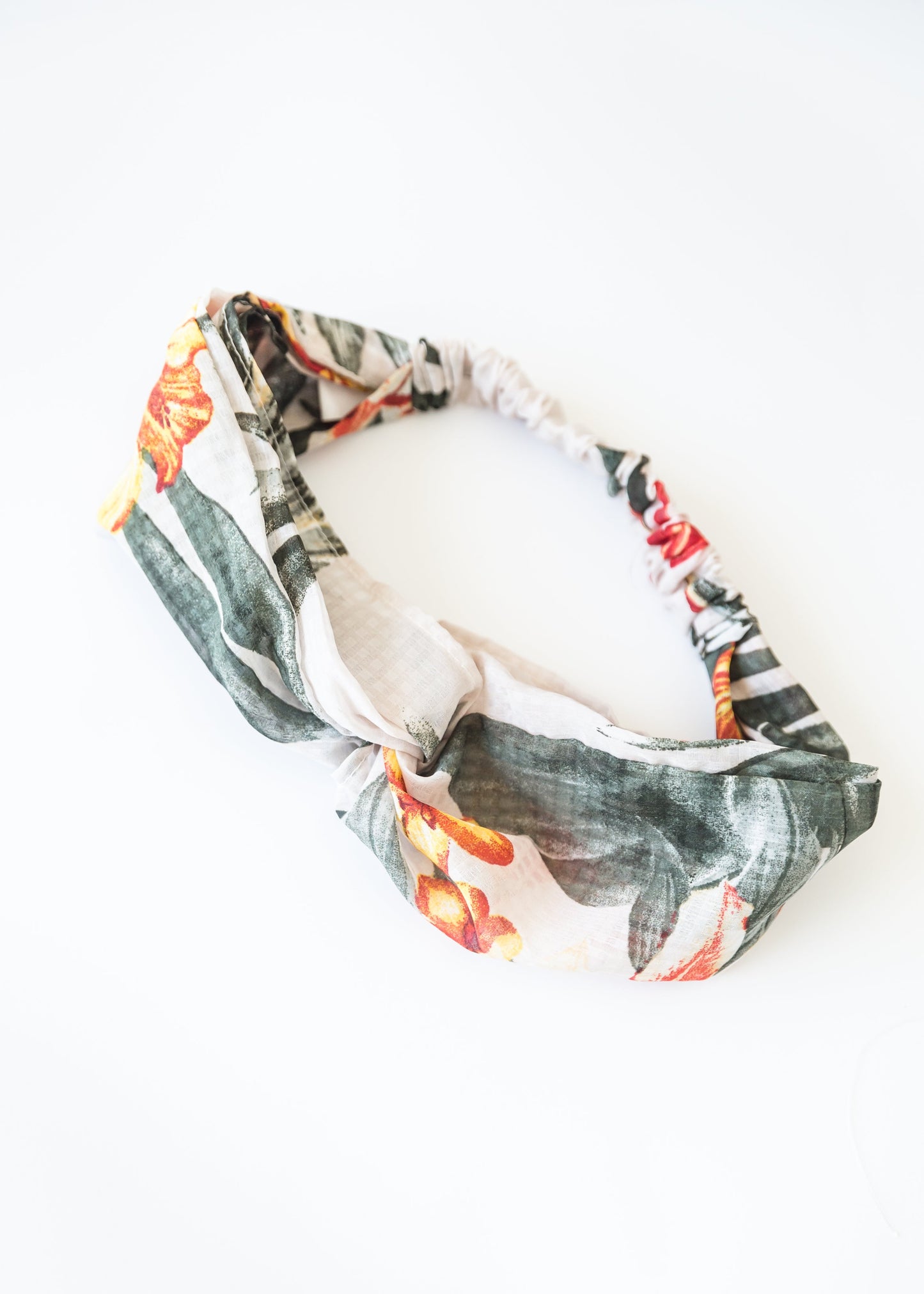 Tropical Floral Knotted Headband Accessories