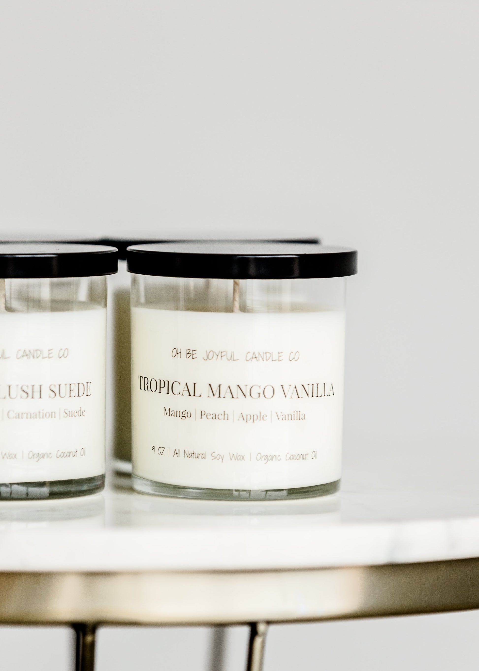 Tropical Mango Vanilla Soy Candle Home & Lifestyle