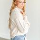 Turtleneck Balloon Sleeve Pullover Sweater FF Tops