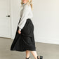 Turtleneck Balloon Sleeve Pullover Sweater FF Tops
