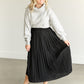 Turtleneck Balloon Sleeve Pullover Sweater FF Tops