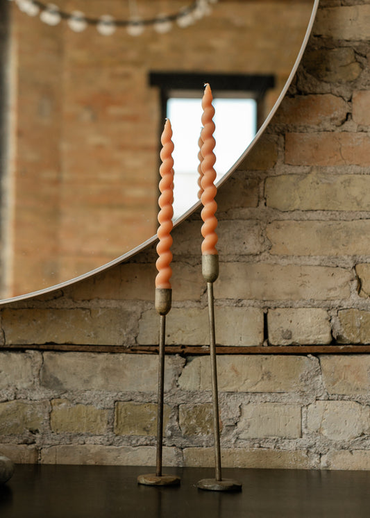 Twisted Taper Candle Set of 2 Gifts