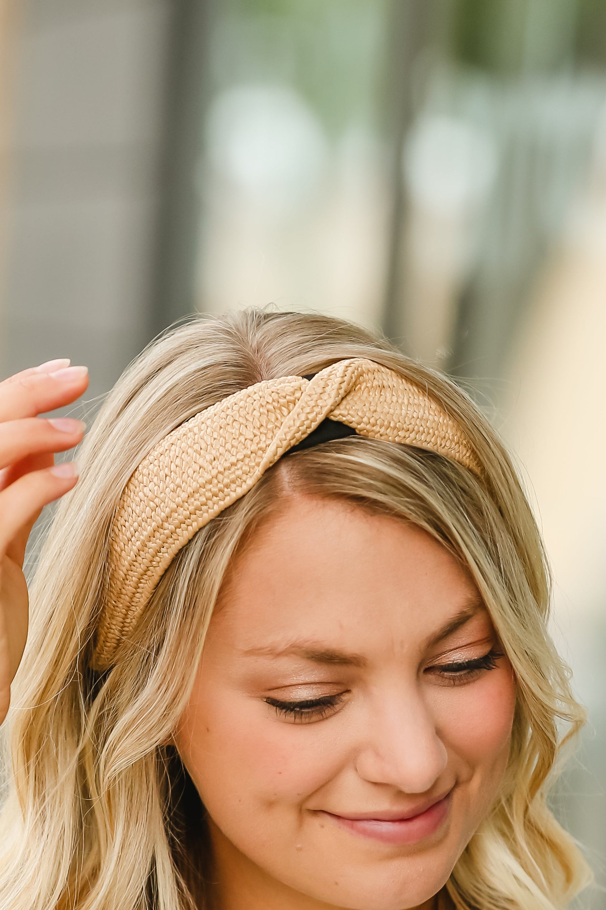 Twisted Weaved Natural Headband Accessories