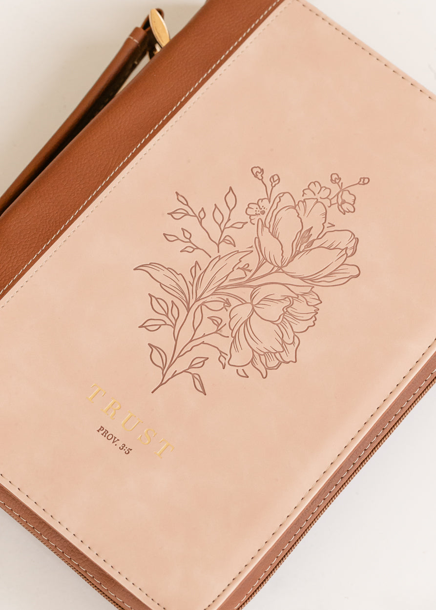 Two-tone Bible Cover Proverbs 3:5 Gifts
