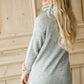 Two Tone Gray Sweater Dress - FINAL SALE Dresses