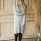 Two Tone Gray Sweater Dress - FINAL SALE Dresses