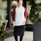 Two Tone Plaid Sweater - FINAL SALE Tops