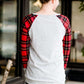Two Tone Plaid Sweater - FINAL SALE Tops
