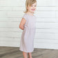 Two-Tone Striped Midi Dress - FINAL SALE Dresses