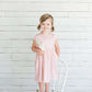 Two-Tone Striped Midi Dress - FINAL SALE Dresses Rose / 2T