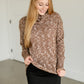 Two Tone Turtleneck Sweater FF Tops