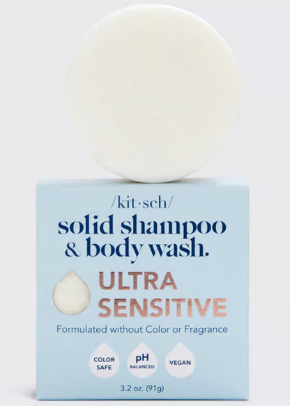 Ultra Sensitive Solid Shampoo & Body Wash Gifts
