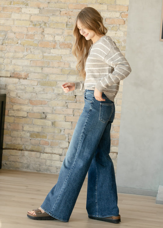 Ultra Wide Leg Jeans FF Pants