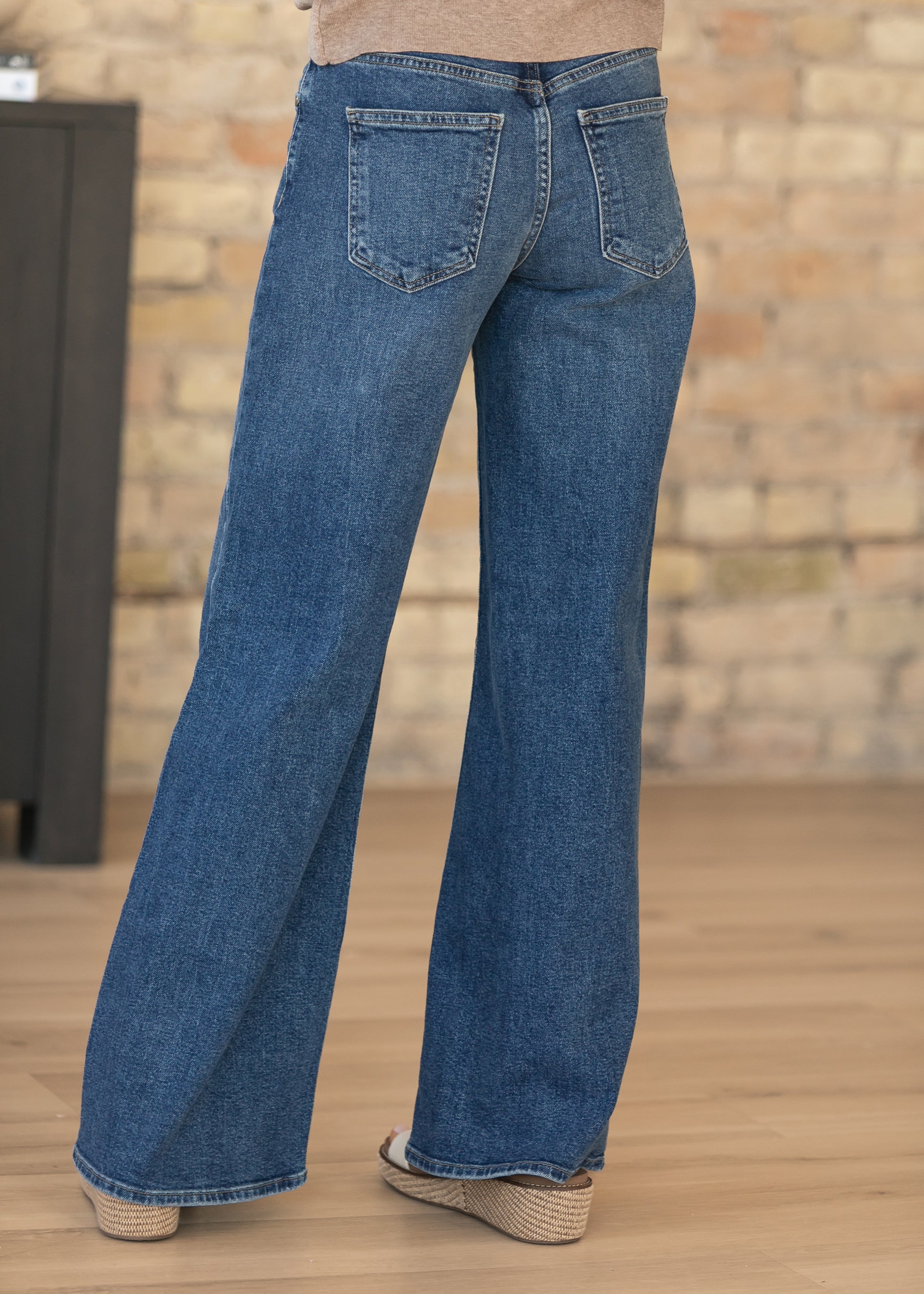Ultra Wide Leg Jeans FF Pants