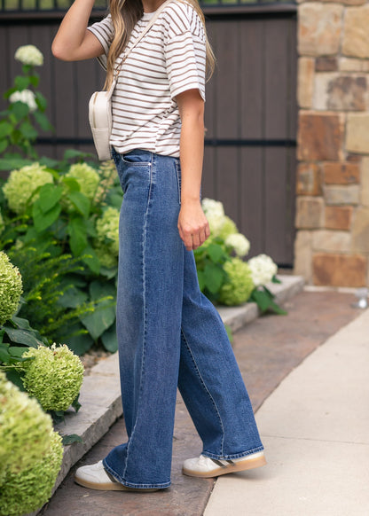 Ultra Wide Leg Jeans FF Pants
