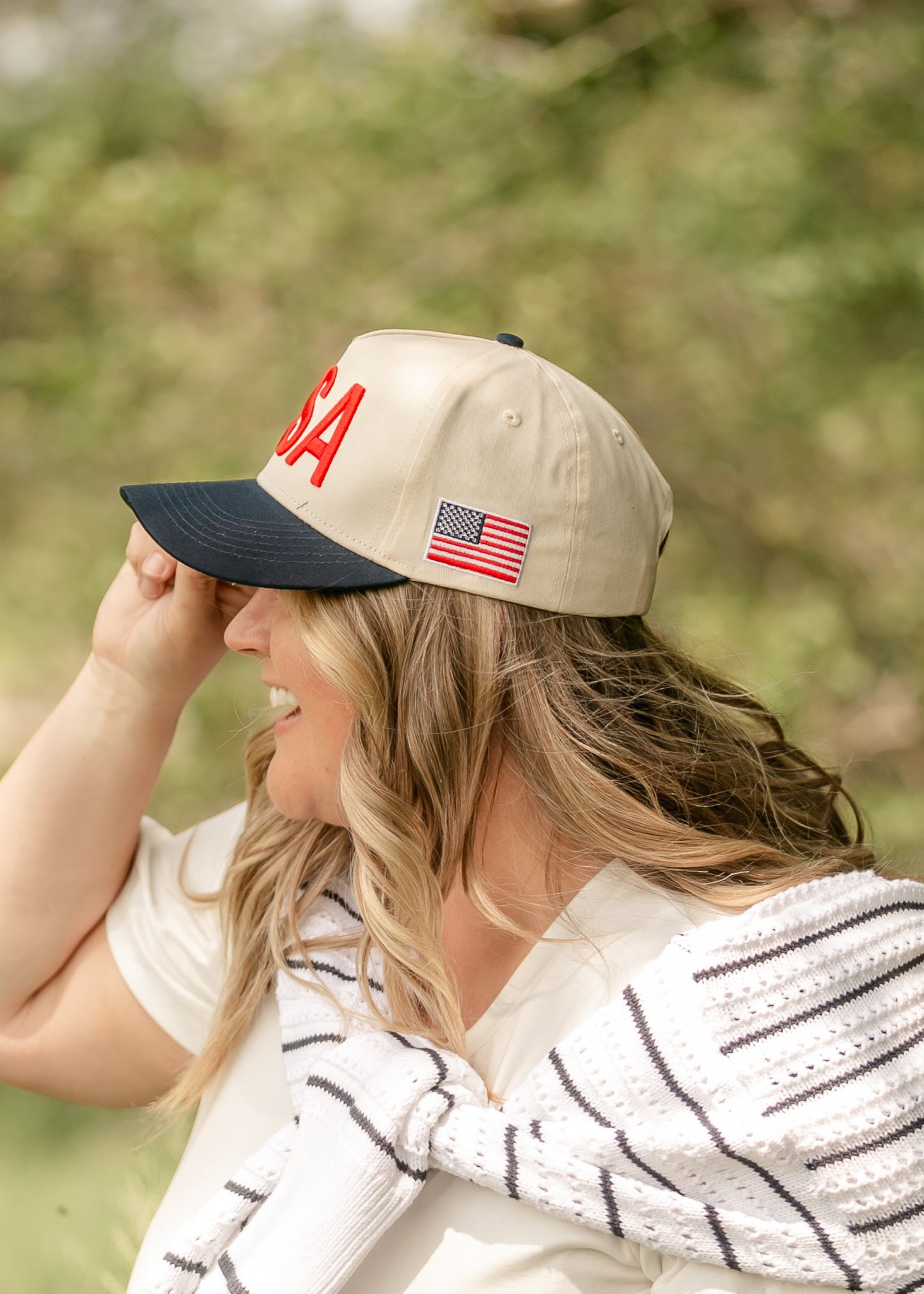 USA Vintage Trucker Hat Accessories