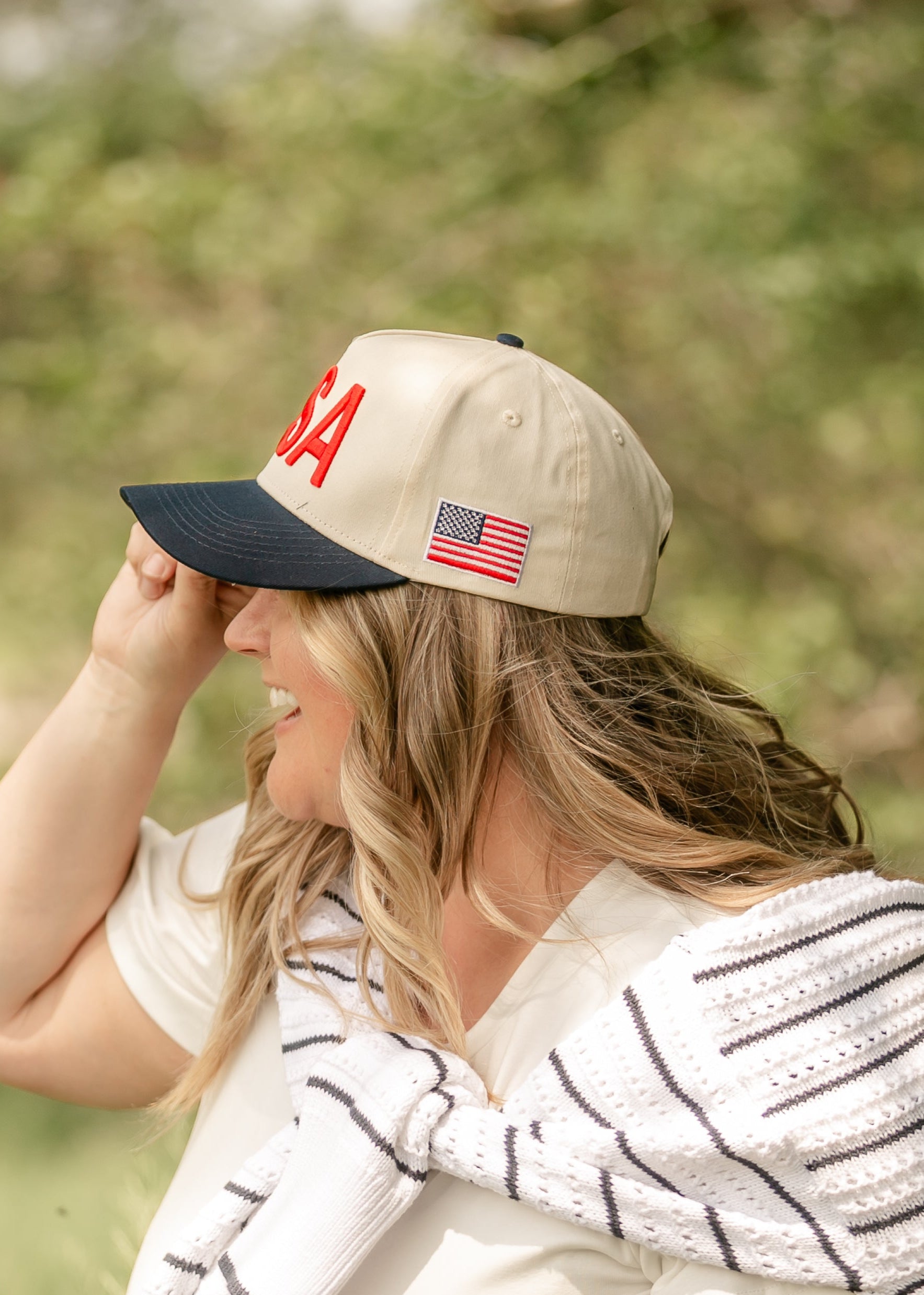 USA Vintage Trucker Hat Accessories
