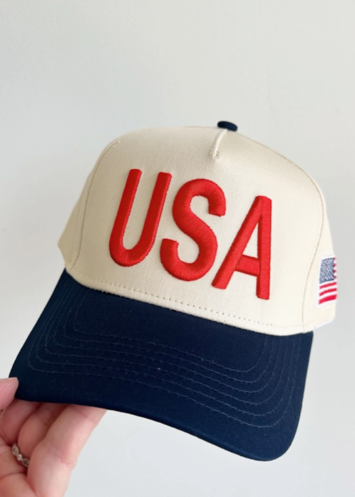 USA Vintage Trucker Hat Accessories