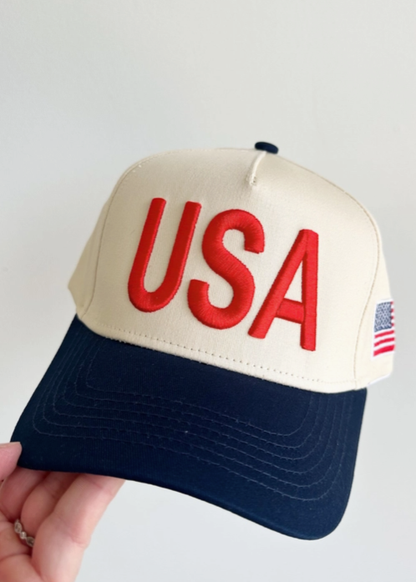 USA Vintage Trucker Hat Accessories