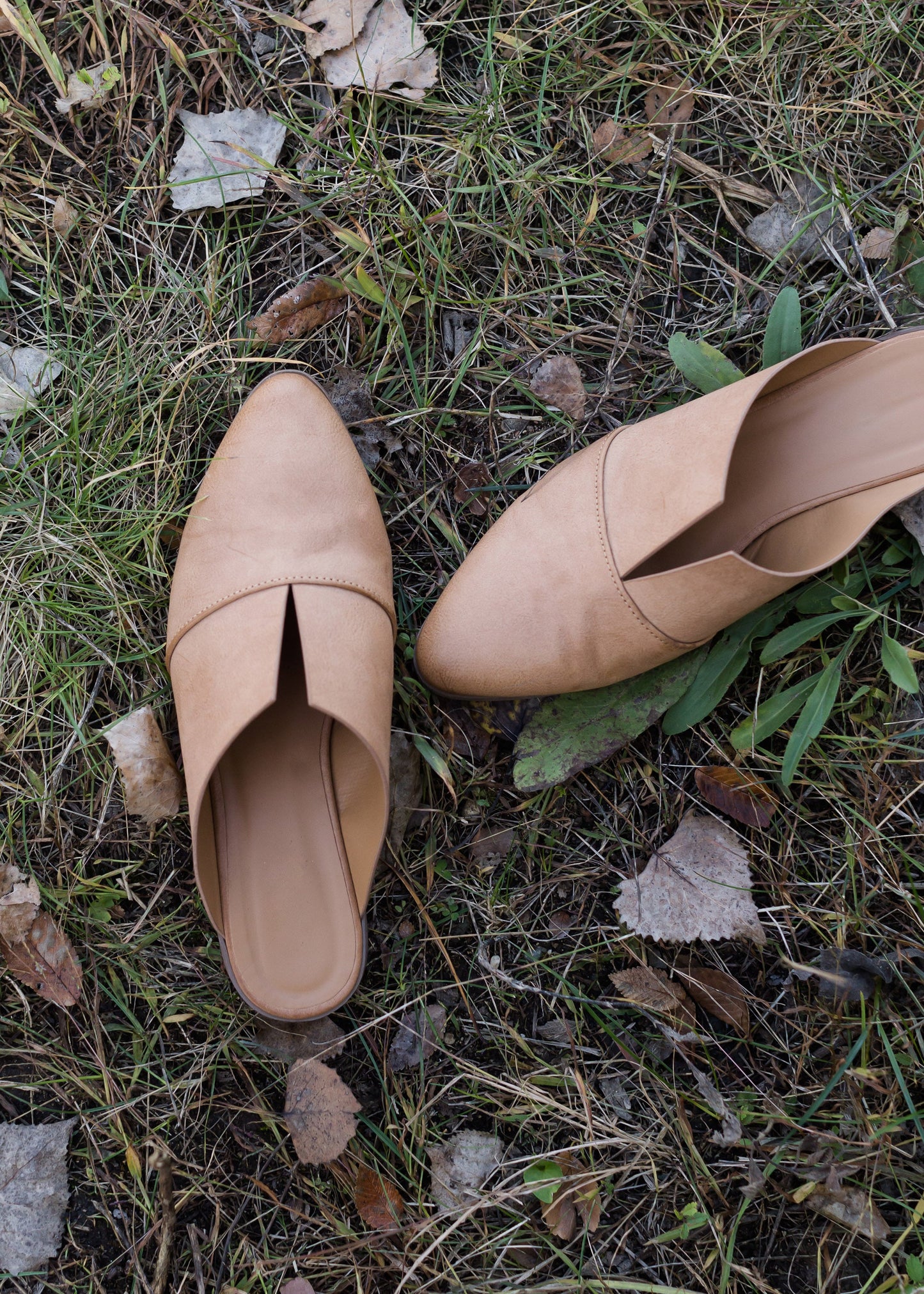 V Cut Mule Ballerina - FINAL SALE Shoes